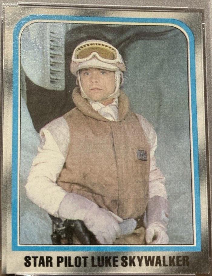 1980 : Empire Strikes Back Star Pilot Luke Skywalker #147 card