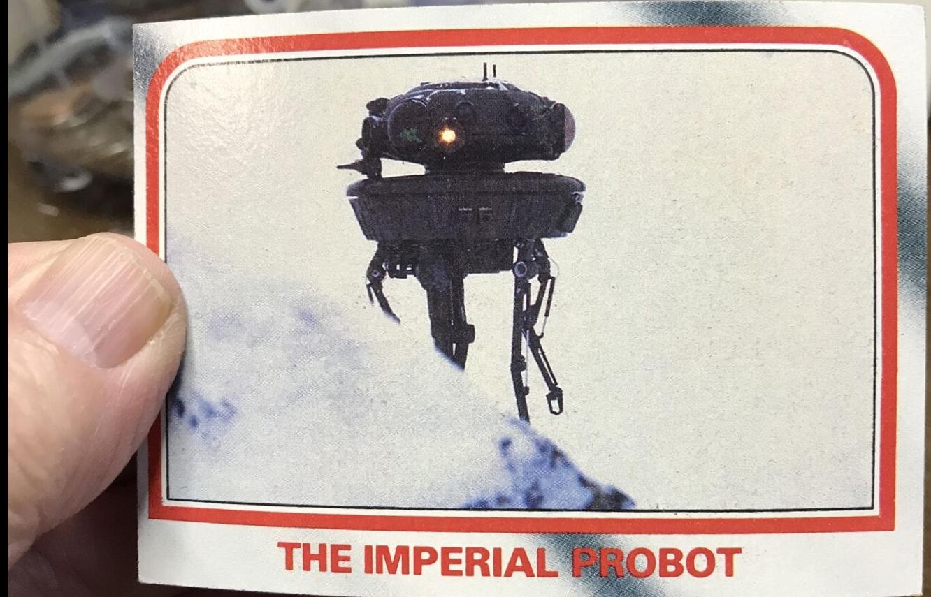 1980 : Empire Strikes Back The Imperial Probot #12 card