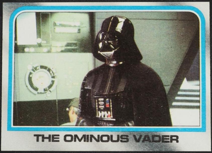 1980 : Empire Strikes Back The Ominous Vader #186 card
