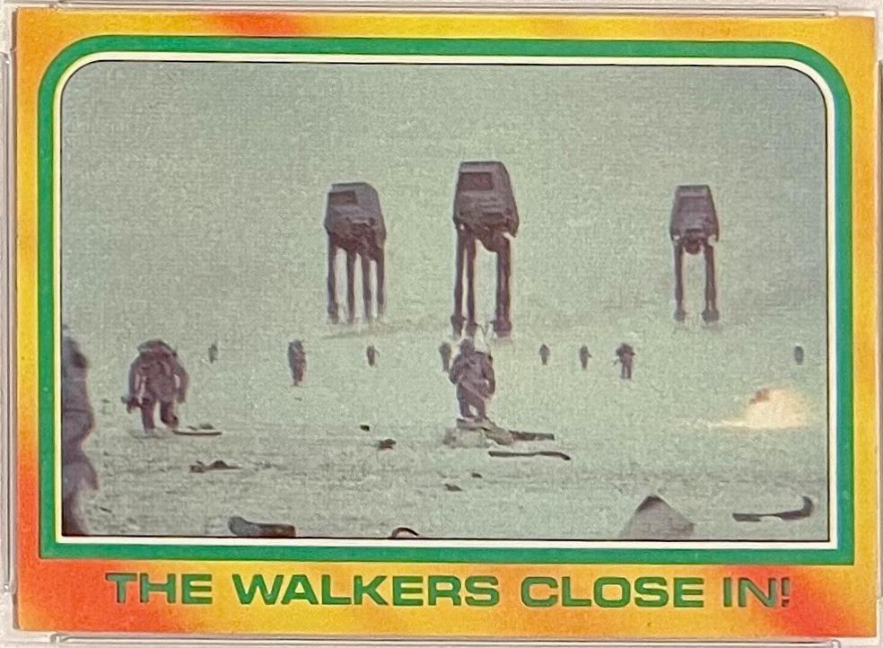1980 : Empire Strikes Back The Walkers Close In #311 card