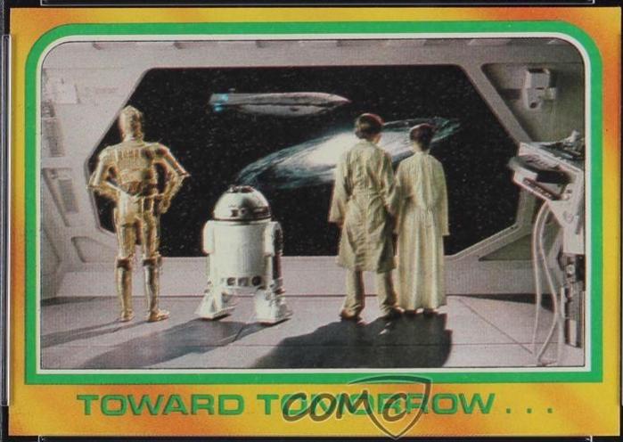 1980 : Empire Strikes Back Toward Tomorrow #312 card