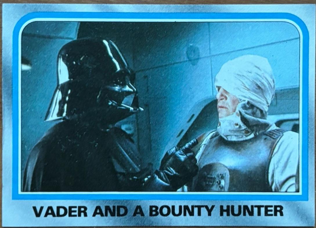 1980 : Empire Strikes Back Vader and Bounty Hunter #181 card
