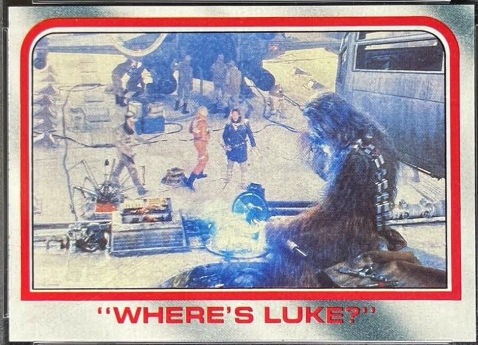 1980 : Empire Strikes Back Where's Luke? #14 card