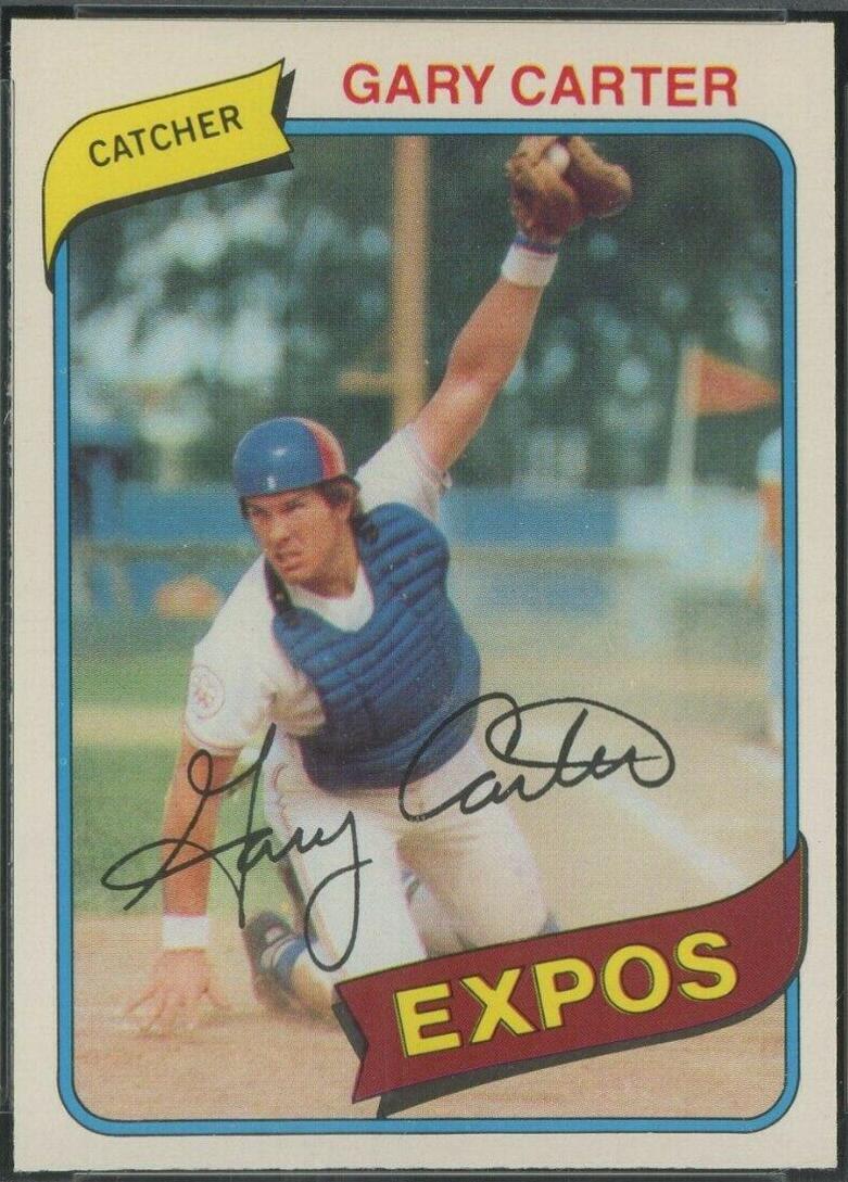 1980 O Pee Chee Gary Carter #37 card