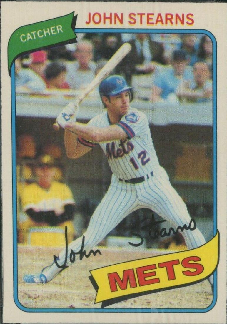 1980 O Pee Chee John Stearns #41 card