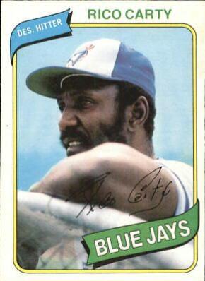 1980 O Pee Chee Rico Carty #25 card
