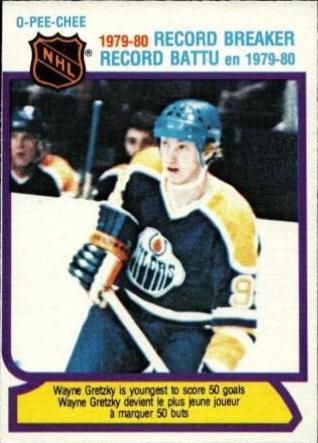 1980 O-Pee-Chee Wayne Gretzky [Record Breaker] #3 card