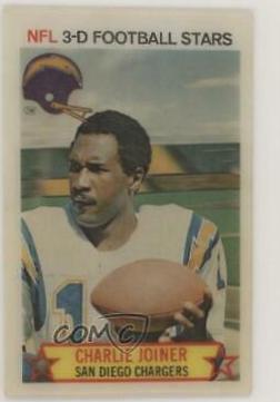 1980 Stop N Go Charlie Joiner #19 card