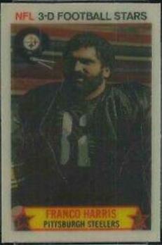 1980 Stop N Go Franco Harris #7 card