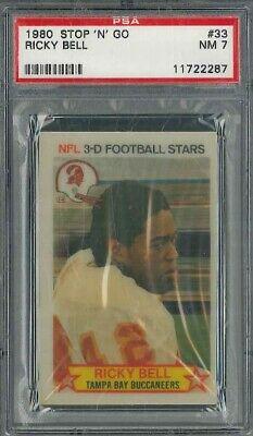 1980 Stop N Go Ricky Bell #33 card