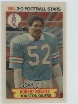 1980 Stop N Go Robert Brazile #26 card