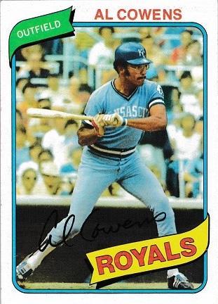 1980 Topps Al Cowens #330 card