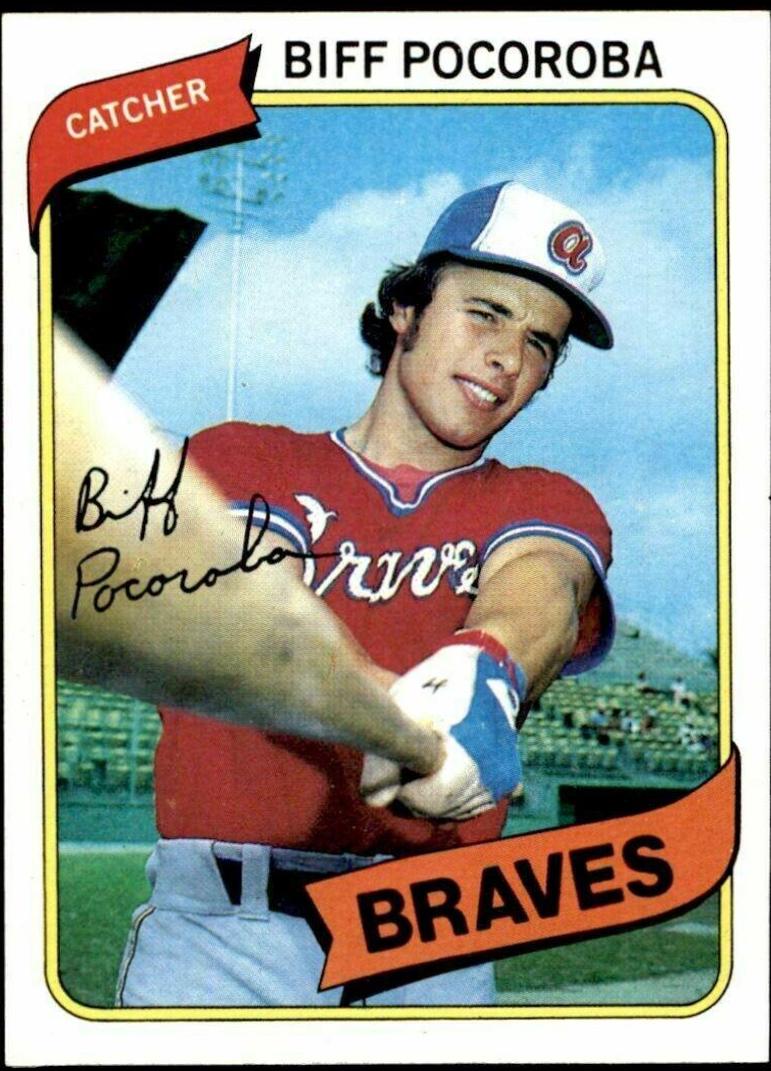 1980 Topps Biff Pocoroba #132 card