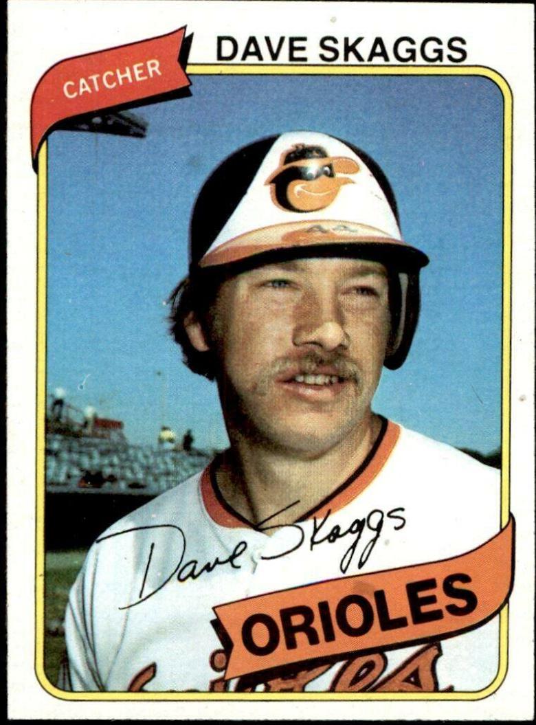 1980 Topps Dave Skaggs #211 card