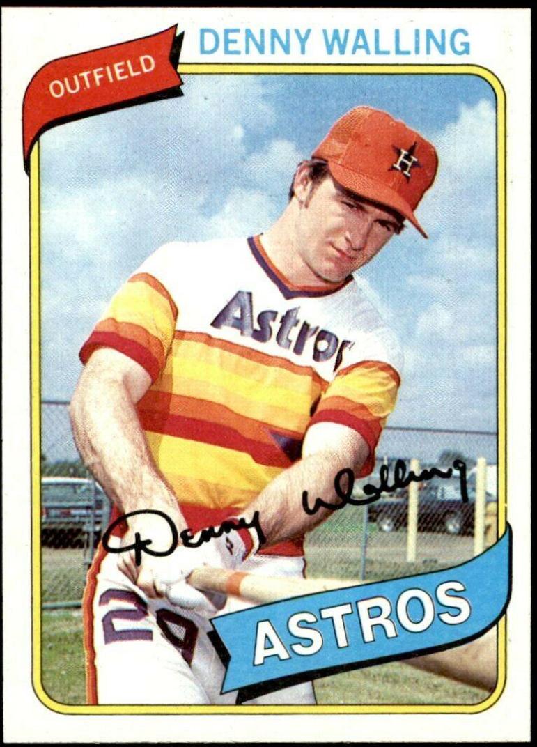 1980 Topps Denny Walling #306 card
