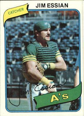 1980 Topps Jim Essian #341 card