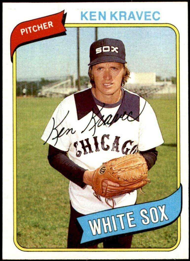 1980 Topps Ken Kravec #575 card