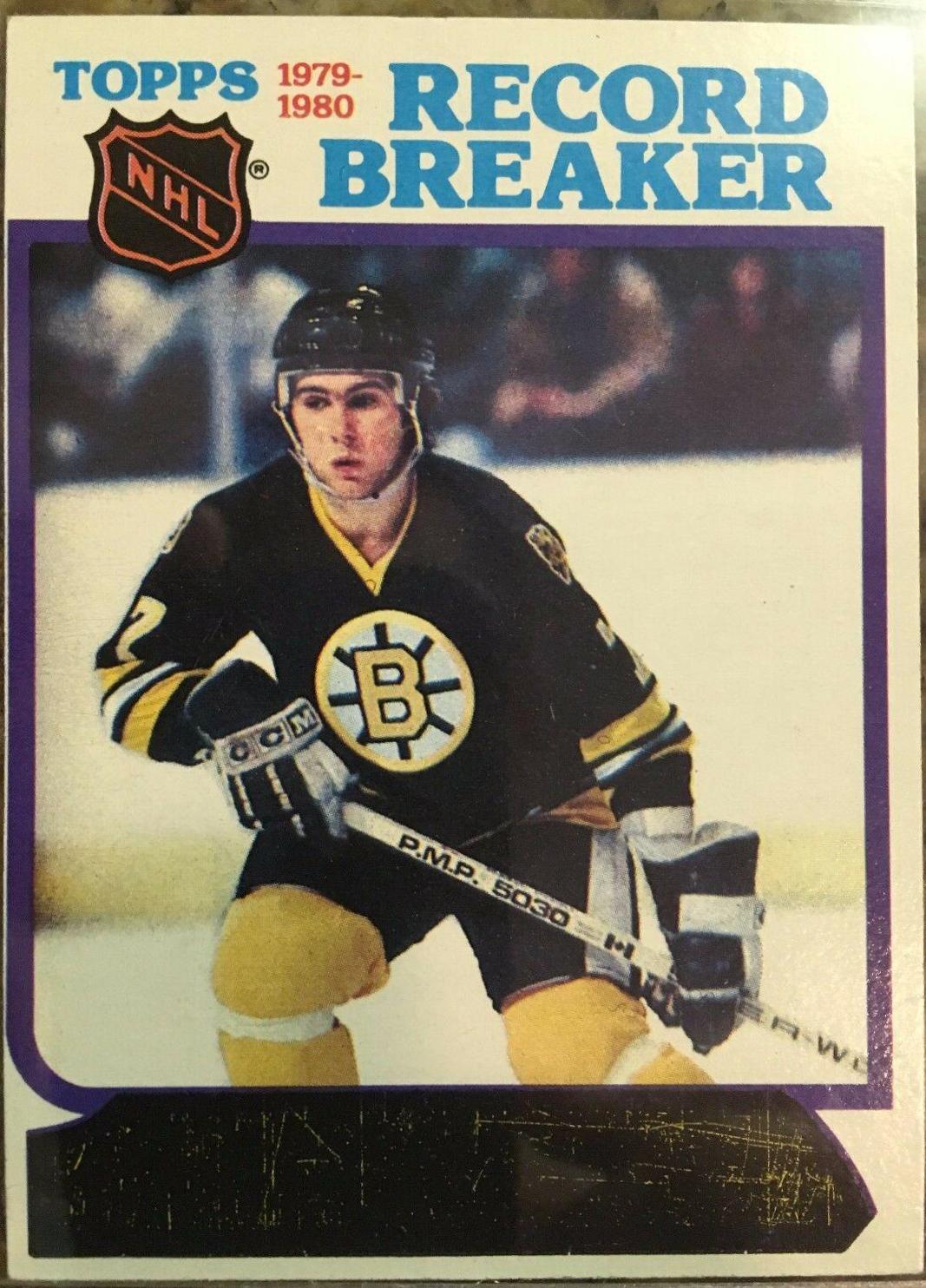 1980 Topps Ray Bourque [Record Breaker] #2 card