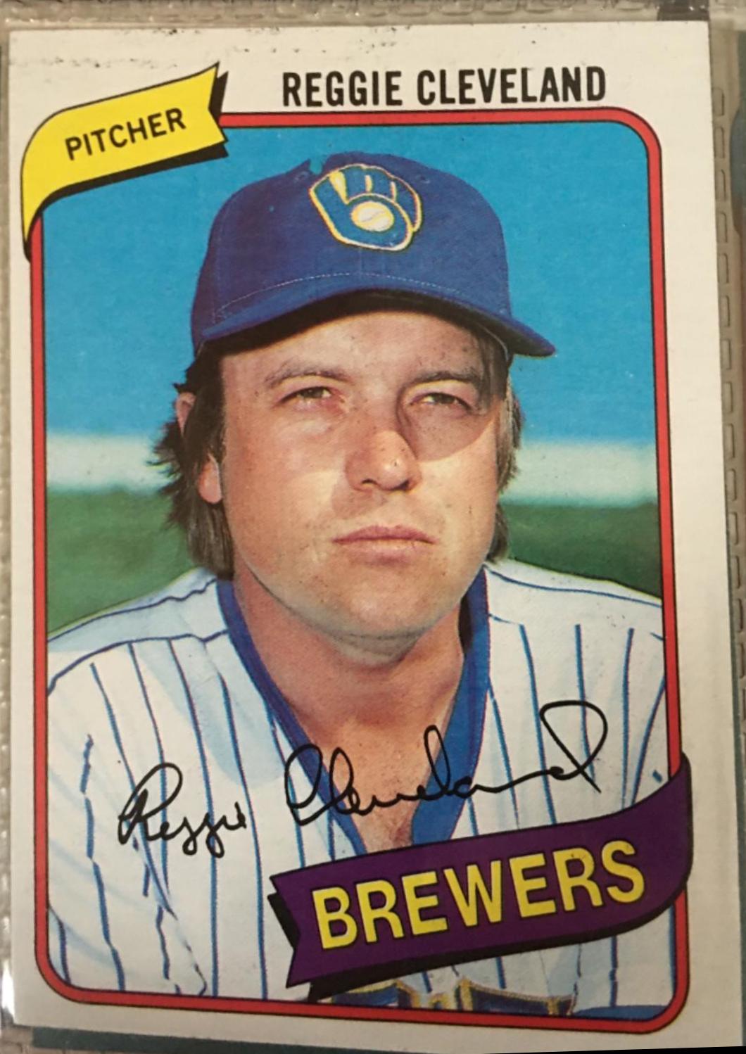1980 Topps Reggie Cleveland #394 card