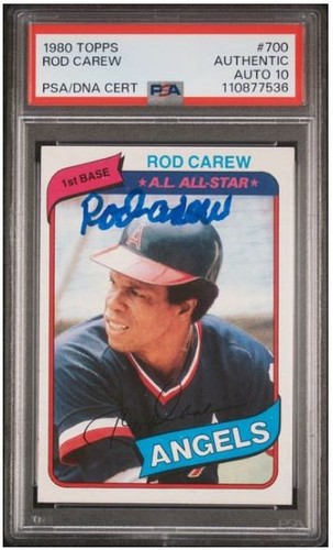 1980 Topps Rod Carew #700 card