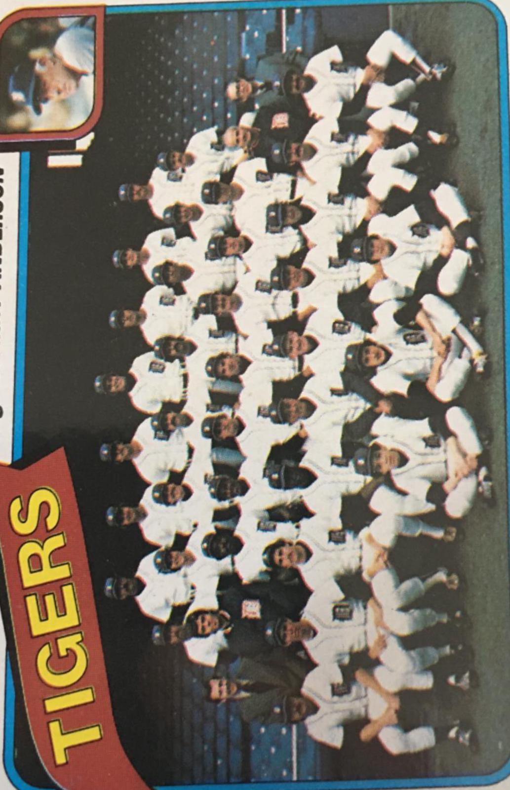 1980 Topps Tigers:  Sparky Anderson #626 card