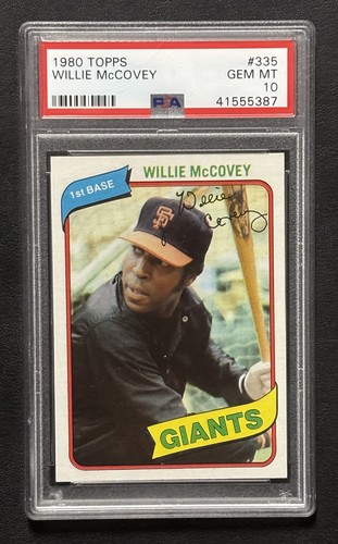 1980 Topps Willie McCovey #335 card