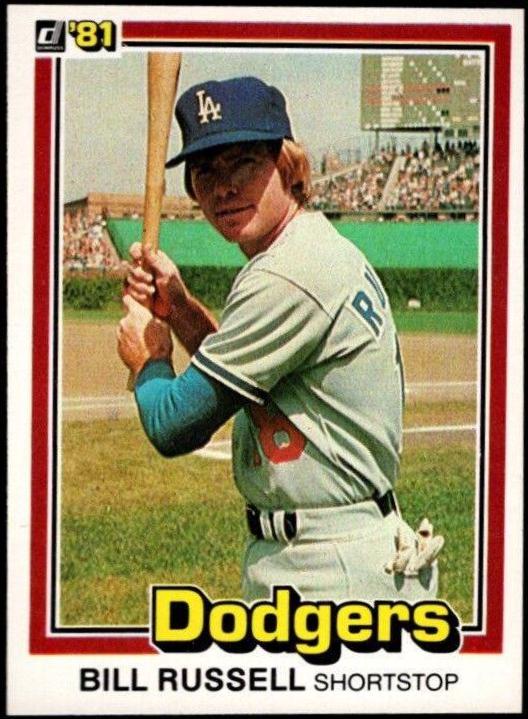 1981 Donruss Bill Russell #57 card
