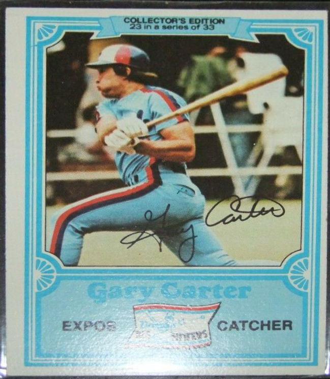 1981 Drake's Gary Carter #23 card