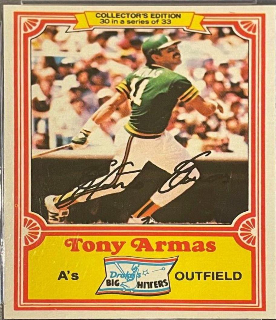 1981 Drake's Tony Armas #30 card