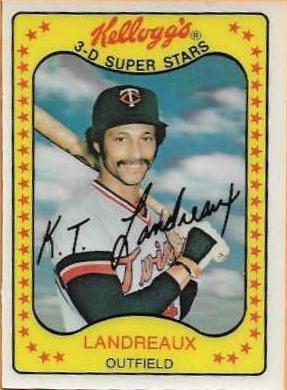 1981 Kellogg's Ken Landreaux #30 card