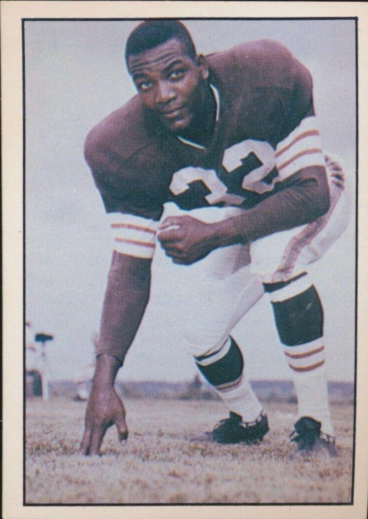 1981 TCMA Greats Jimmy Brown #8 card