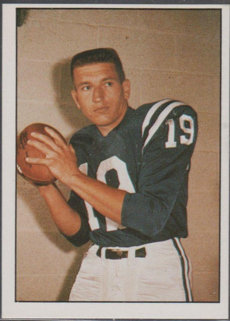 1981 TCMA Greats Johnny Unitas #3 card