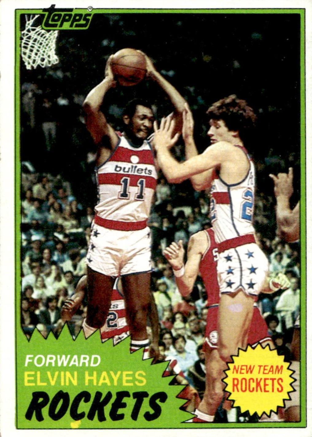 1981 Topps Elvin Hayes #42 card