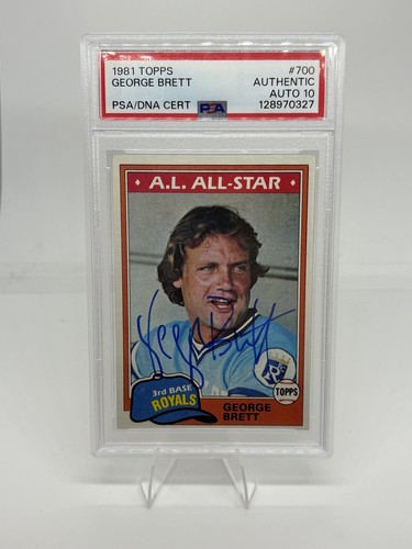 1981 Topps George Brett #700 card