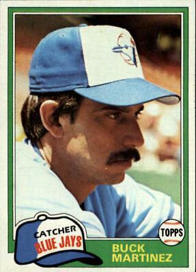 1981 Topps Traded Buck Martinez #799 card