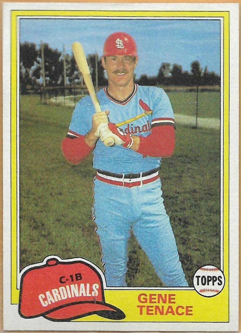 1981 Topps Traded Gene Tenace #842 card