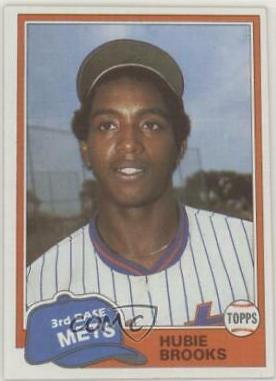 1981 Topps Traded Hubie Brooks #742 card