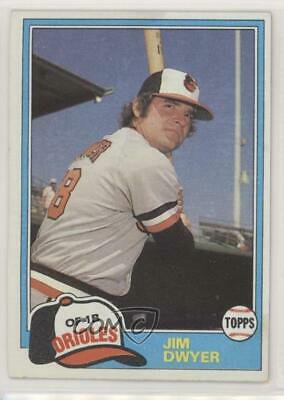 1981 Topps Traded Jim Dwyer #757 card