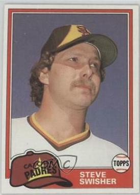 1981 Topps Traded Steve Swisher #840 card
