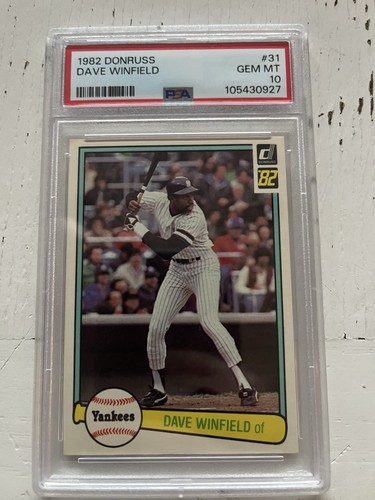 1982 Donruss Dave Winfield #31 card