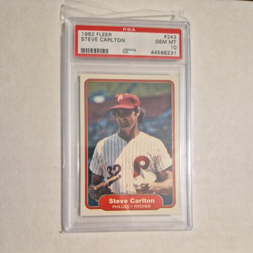 1982 Fleer Steve Carlton #243 card