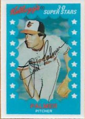 1982 Kellogg's Jim Palmer #42 card