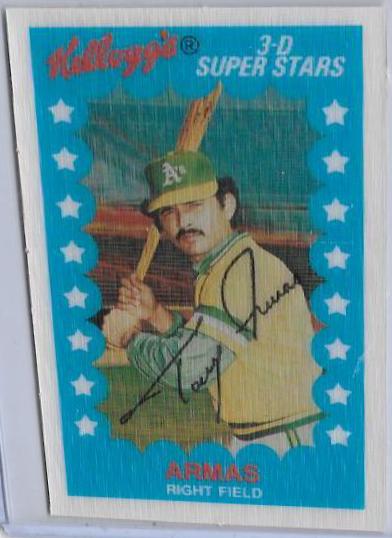 1982 Kellogg's Tony Armas #35 card