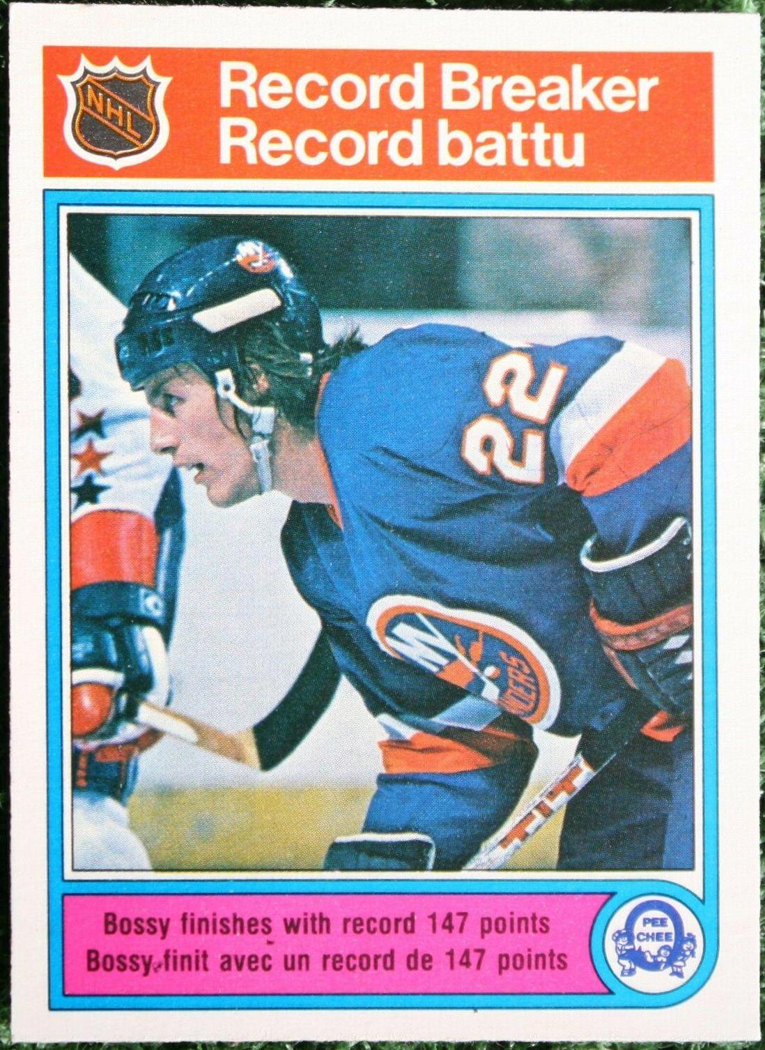 1982 O-Pee-Chee Mike Bossy [Record Breaker] #2 card