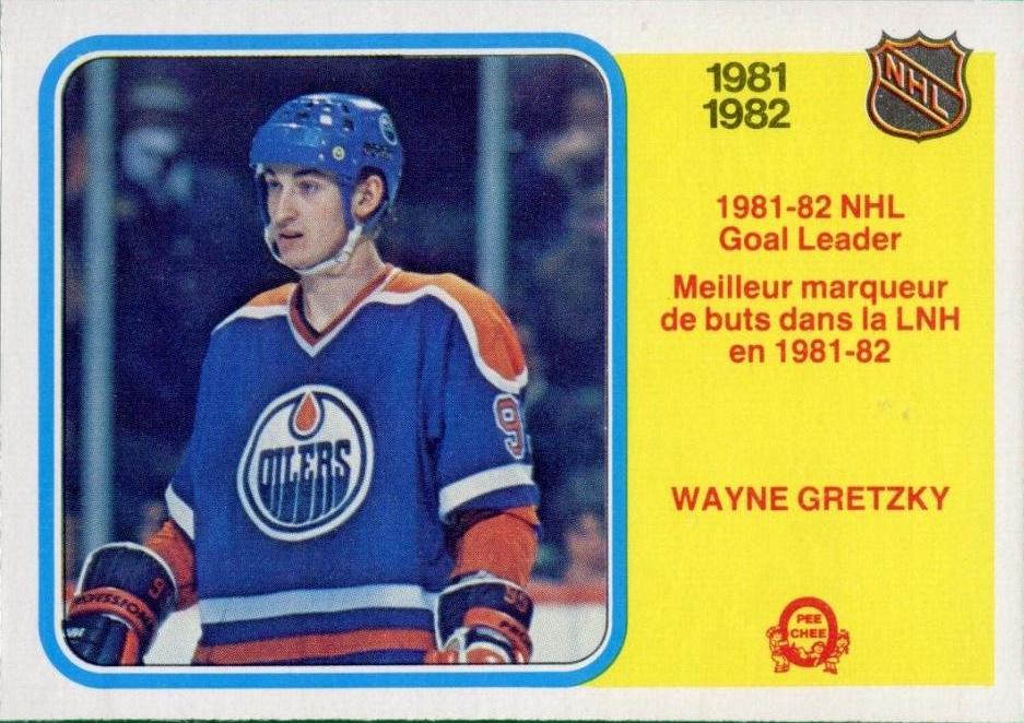 1982 O-Pee-Chee Wayne Gretzky [Goal Leader] #235 card