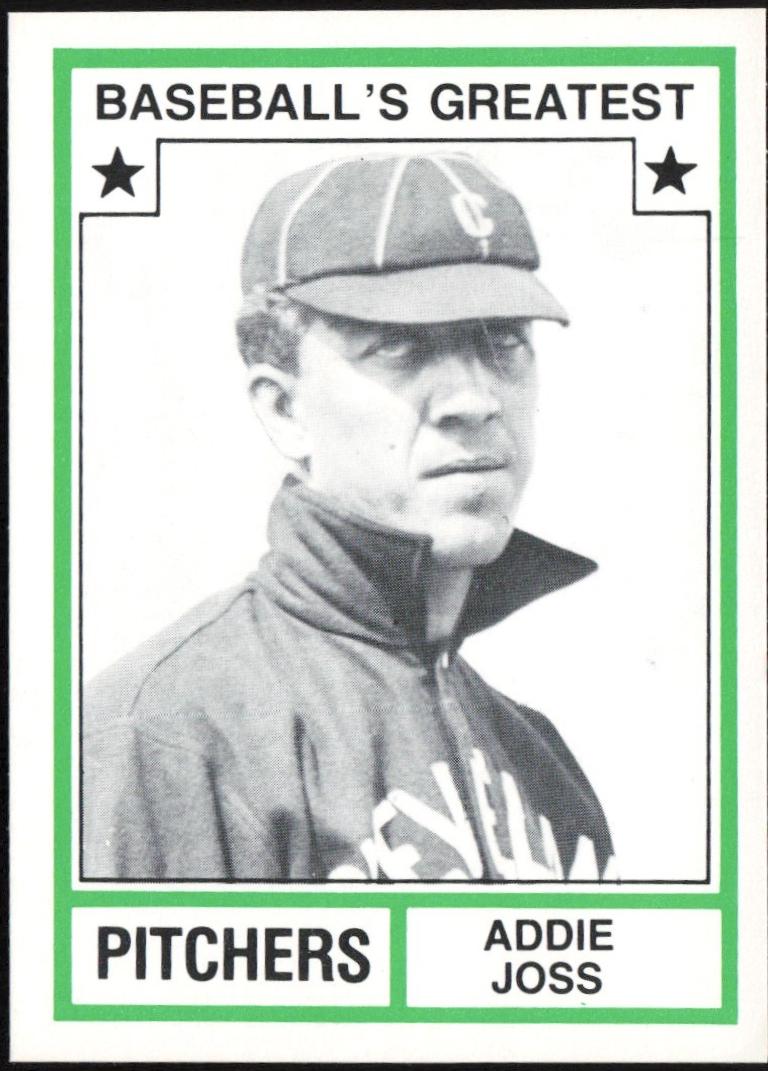1982 TCMA Greatest Pitchers Addie Joss #43 card