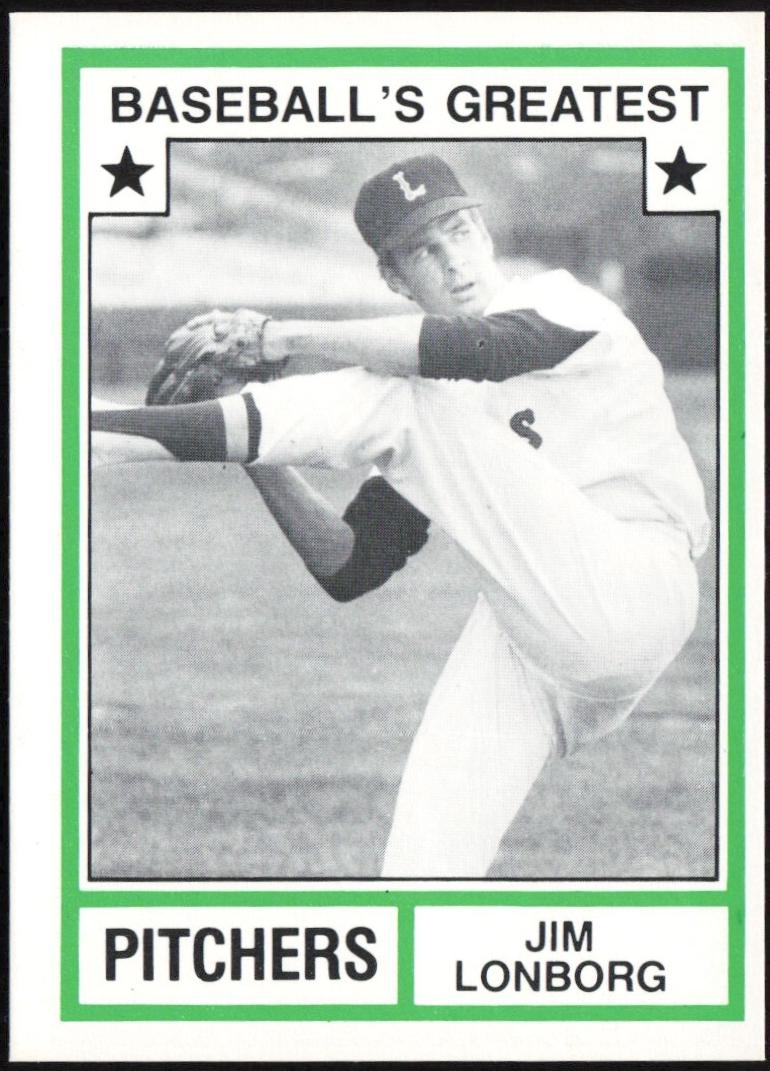 1982 TCMA Greatest Pitchers Jim Lonborg #26 card
