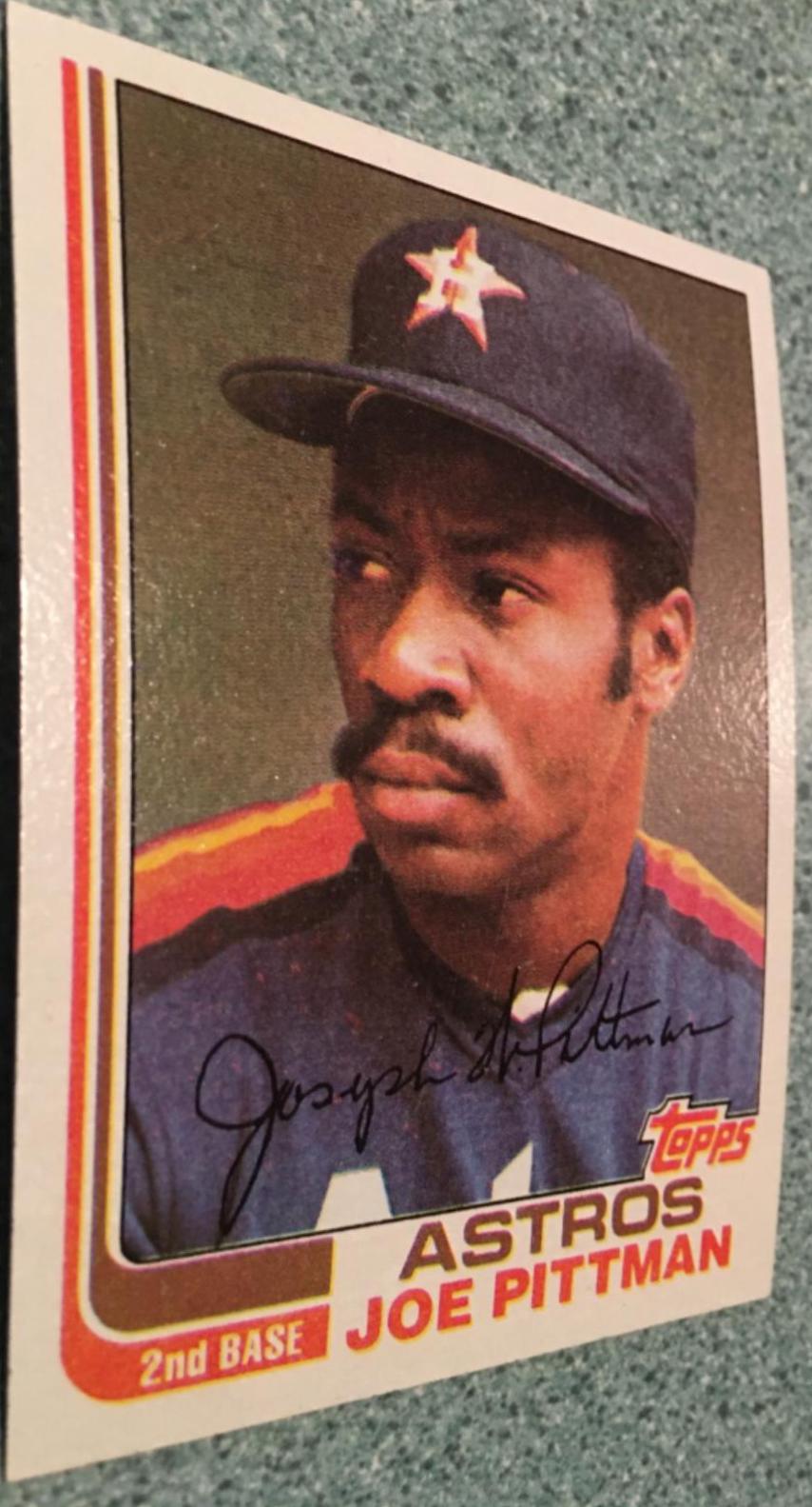 1982 Topps Joe Pittman #119 card