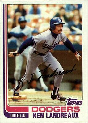1982 Topps Ken Landreaux #114 card