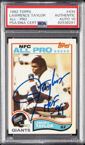 1982 Topps Lawrence Taylor [All Pro] #434 card
